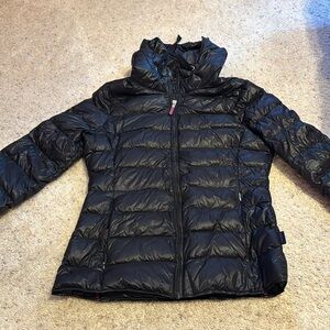 Black Calvin Klein, winter jacket